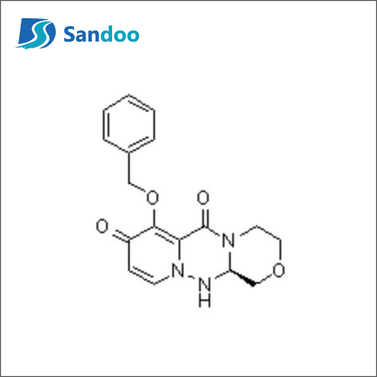 (12aR)-3,4,12,12a-tetrahydro-7-(fenylometoksy)-1H-[1,4]oksazyno[3,4-c]pirydo[2,1-f][1,2,4] triazyno-6,8-dion