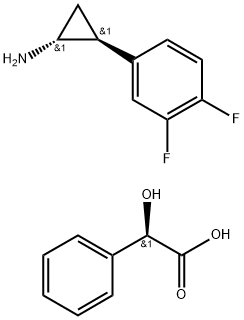 (1R,2S)-2-(3,4-difluorofenylo)cyklopropanamino (2R)-hydroksy(fenylo)etanian