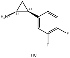 (1R trans)-2-(3,4-difluorofenylo)cyklopropanoamina