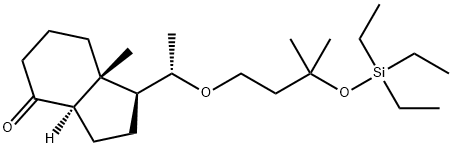 (1S,3aR,7aR)-7a-metylo-1-((S)-1-(3-metylo-3-((trietylosililo)oksy)butoksy)etylo)heksahydro-1H-inden-4(2H)-on