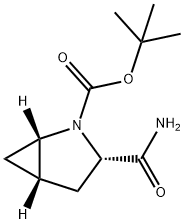 Ester tert-butylowy kwasu (1S,3S,5S)-3-(aminokarbonylo)-2-azabicyklo[3.1.0]heksano-2-karboksylowego