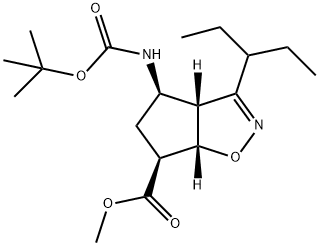 Kwas (1S-4R)-4-[[(1,1-dimetyloetoksy)karbonylo]aMino]-2-cyklopenteno-1-karboksylowy Ester metylowy