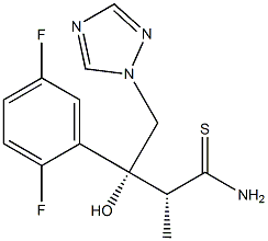 (2R,3R)-3-(2,5-Difluorofenylo)-3-hydroksy-2-metylo-4-(1H-1,2,4-triazol-1-ilo)tiobutyraMid