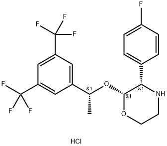 Chlorowodorek (2R,3S)-2-[(1R)-1-[3,5-Bis(trifluorometylo)fenylo]etoksy]-3-(4-fluorofenylo)morfoliny