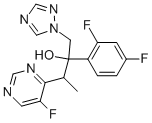 (2R,3S/2S,3R)-2-(2,4-difluorofenylo)-3-(5-fluoropirymidyn-4-ylo)-1-(1H-1,2,4-triazol-1-ilo)butan -2-ol