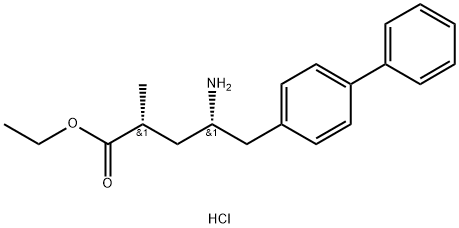 Chlorowodorek estru etylowego kwasu (2R,4S)-4-amino-5-(bifenylo-4-ilo)-2-metylopentanowego