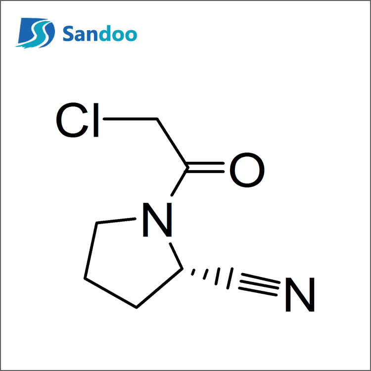 (2S)-1-(chloroacetylo)-2-pirolidynokarbonitryl