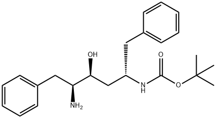 (2S,3S,5S)-2-AMino-3-hydroksy-5-(tert-butyloksykarbonyloamino)-1,6-difenyloheksan