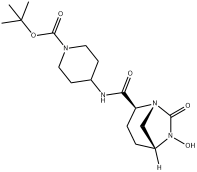 Siarczan (2S,5R)-2-karbamoilo-7-okso-1,6-diazabicyklo[3.2.1]oktan-6-ylu