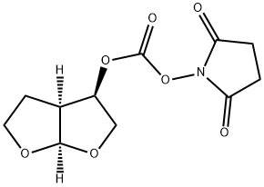 Węglan [(3R,3aS,6aR)-hydroksyheksahydrofuro[2,3-β]furanylosukcynimidylu