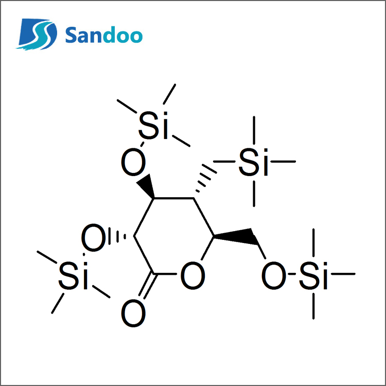 (3R,4S,5R,6R)-3,4,5-Tris(trimetylosililoksy)-6-(trimetylosililoksy)metylo)tetrahydro-2H-piran-2-on