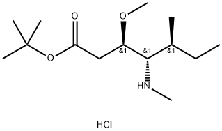 Chlorowodorek 3-metoksy-5-metylo-4-(metyloamino)heptanianu (3R,4S,5S)-tert-butylu