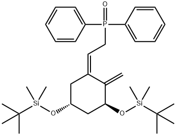 Tlenek [3S-(1Z,3a,5b)]-[2-[3,5-Bis[[(tert-butylo)dimetylosililo]oksy]-2-metylenocykloheksylideno]etylo]difenylofosfiny