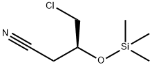 (3S)-4-Chloro-3-[(trimetylosililo)oksy]butanonitryl