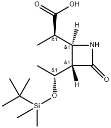 (3S,4S)-3-[(R)-1-(tert-butylodimetylosililoksy)etylo]-4-[(R)-1-karboksyetylo]-2-azetydynon