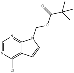 piwalan (4-chloro-7H-pirolo[2,3-d]pirymidyn-7-ylo)metylu