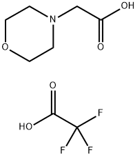 Sól kwasu trifluorooctowego z kwasem (4-morfolinylo)octowym