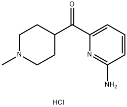 Dichlorowodorek (6-amino-2-pirydynylo)(1-metylo-4-piperydynylo)metanonu