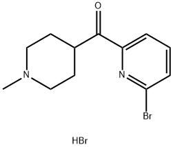 Bromowodorek (6-bromopirydyn-2-ylo)-(1-metylopiperydyn-4-ylo)metanonu