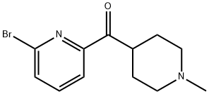 (6-broMopirydyn-2-ylo)(1-metylopiperydyn-4-ylo)metanon