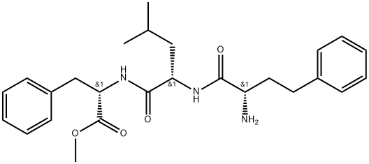 Ester metylowy (alfaS)-alfa-aminobenzenobutanoilo-L-leucylo-L-fenyloalaniny