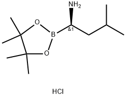 Chlorowodorek (R)-3-metylo-1-(4,4,5,5-tetrametylo-1,3,2-dioksaborolan-2-ylo)butan-1-aminy