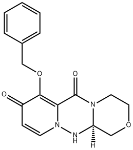 (R)-7-(benzyloksy)-3,4,12,12a-tetrahydro-1H-[1,4]oksazyno[3,4-c]pirydo[2,1-f][1,2,4] - triazyno-6,8-dion