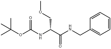 1-(benzyloamino)-3-metoksy-1-oksopropan-2-ylokarbaminian (R)-tert-butylu
