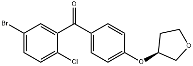 (S)-(5-broMo-2-chlorofenylo)(4-(tetrahydrofuran-3-yloksy)fenylo)metanon