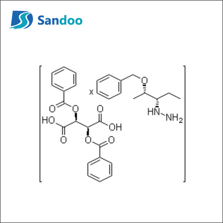 Kwas [S-(R',R')]-2,3-bis(benzoiloksy)butanodiowy kompd. Z [S-(R',R')]-[1-etylo-2-(fenylometoksy)propylo]hydrazyną
