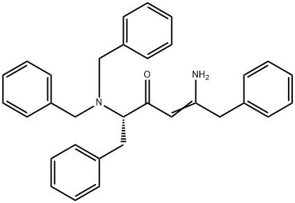 (S,Z)-5-amino-2-(dibenzyloamino)-1,6-difenyloheks-4-en-3-on