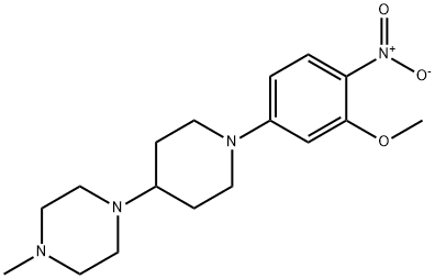 1-(1-(3-metoksy-4-nitrofenylo)piperydyn-4-ylo)-4-metylopiperazyna