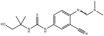 1-(3-cyjano-4-((dimetyloamino)metylenoamina
