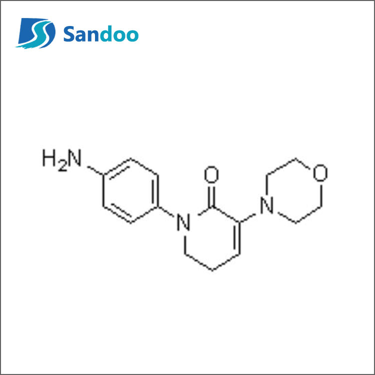 1-(4-aminofenylo)-5,6-dihydro-3-(4-morfolinylo)-2(1H)-pirydynon