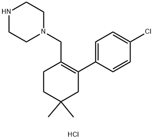 Dichlorowodorek 1-((4'-chloro-5,5-dimetylo-3,4,5,6-tetrahydro-[1,1'-bifenylo]-2-ilo)metylo)piperazyny