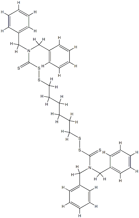 1,6-Bis(N,N′-dibenzylotiokarbamoiloditio)-heksan