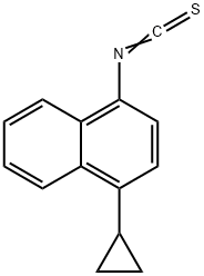 1-cyklopropylo-4-izotiocyjanianoftalen
