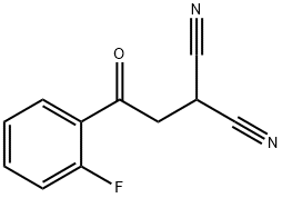 2-[2-(2-fluorofenylo)-2-oksoetylo]propanodinitryl