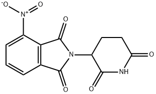 2-(2,6-dioksopiperydyn-3-ylo)-4-nitroizoindolino-1,3-dion