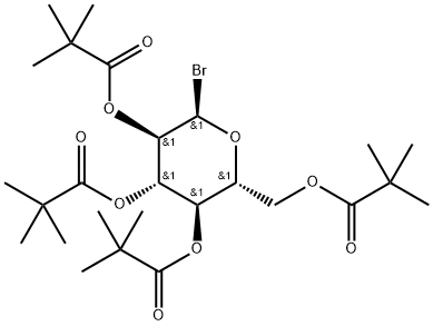 Bromek 2,3,4,6-tetra-O-piwaloilo-alfa-D-glukopiranozylu