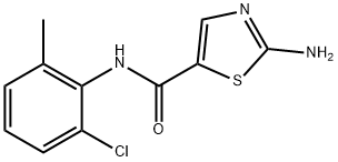 2-amino-N-(2-chloro-6-metylofenylo)tiazolo-5-karboksyamid