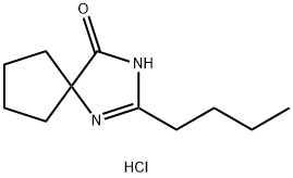 Chlorowodorek 2-butylo-4-spirocyklopentano-2-imidazolin-5-onu