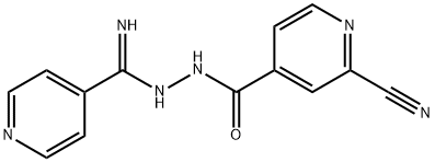 2-cyjano-N'-(imino(pirydyn-4-ylo)metylo)izonikotynohydrazyd