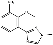2-metoksy-3-(1-metylo-1H-1,2,4-triazol-3-ilo)anilina