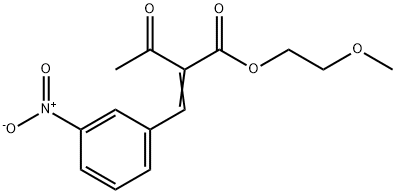 2-[(3-nitrofenylo)metyleno]acetooctan 2-metoksyetylu