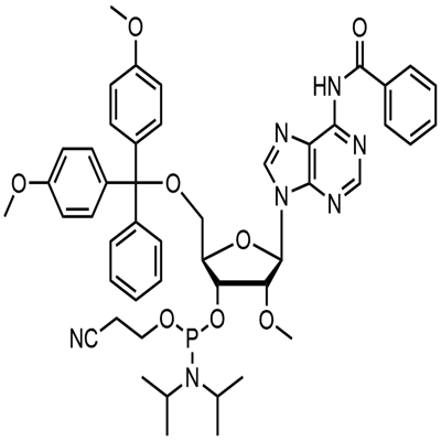 2’-O-metylo-rA(N-Bz)fosforamidyn