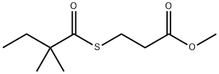 Ester metylowy kwasu 3-[(2,2-dimetylo-1-oksobutylo)tio]propanowego