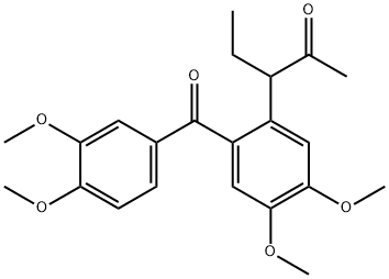 3-[2-(3,4-dimetoksybenzoilo)-4,5-dimetoksyfenylo]pentan-2-on