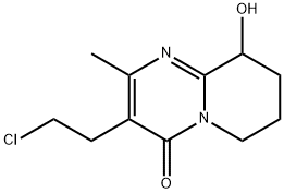 3-(2-Chloroetylo)-6,7,8,9-tetrahydro-9-hydroksy-2-metylo-4H-pirydo[1,2-a]pirymidyn-4-on