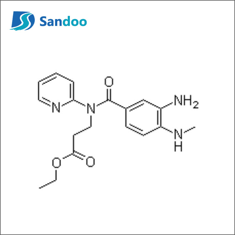 Ester etylowy kwasu 3-[(3-amino-4-metyloaminobenzoilo)pirydyn-2-yloamino]propionowego